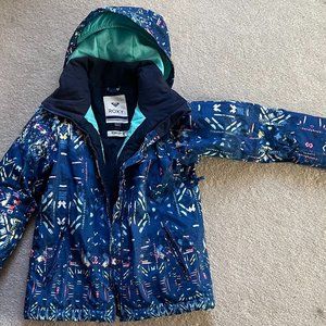 Roxy Ski Snow Jacket Girls Size 12